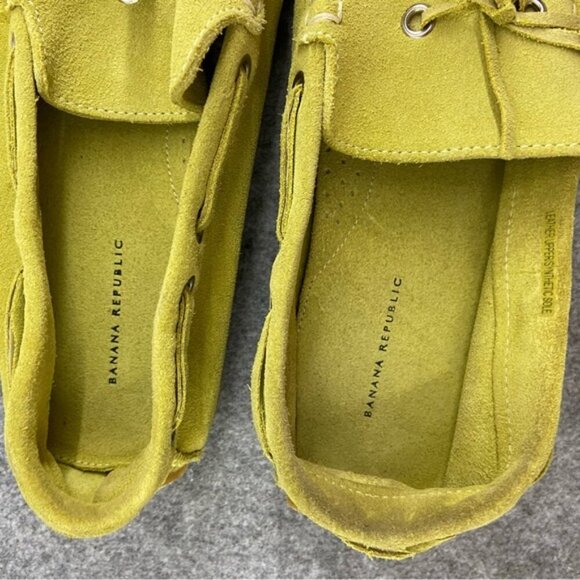 Banana Republic Yellow Suede Loafers - Picture 12 of 12